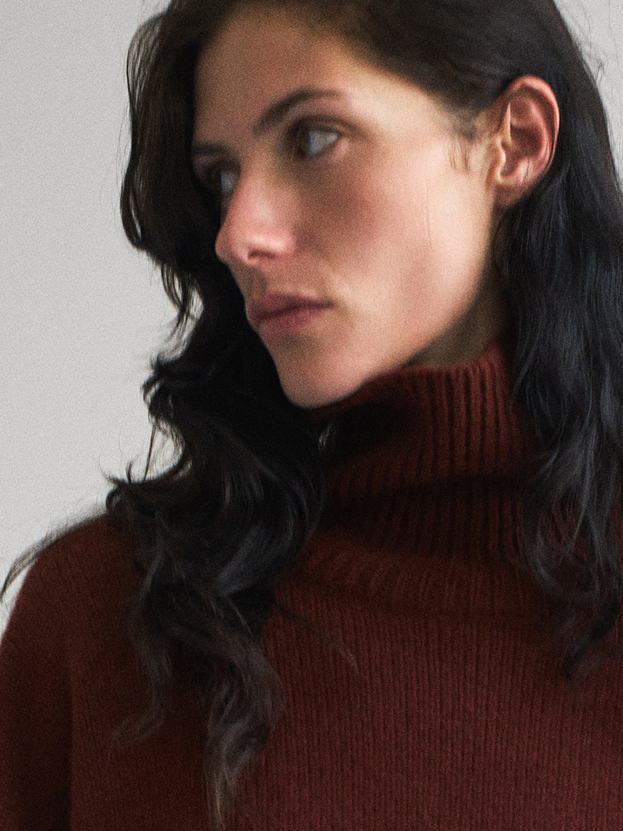berry knit