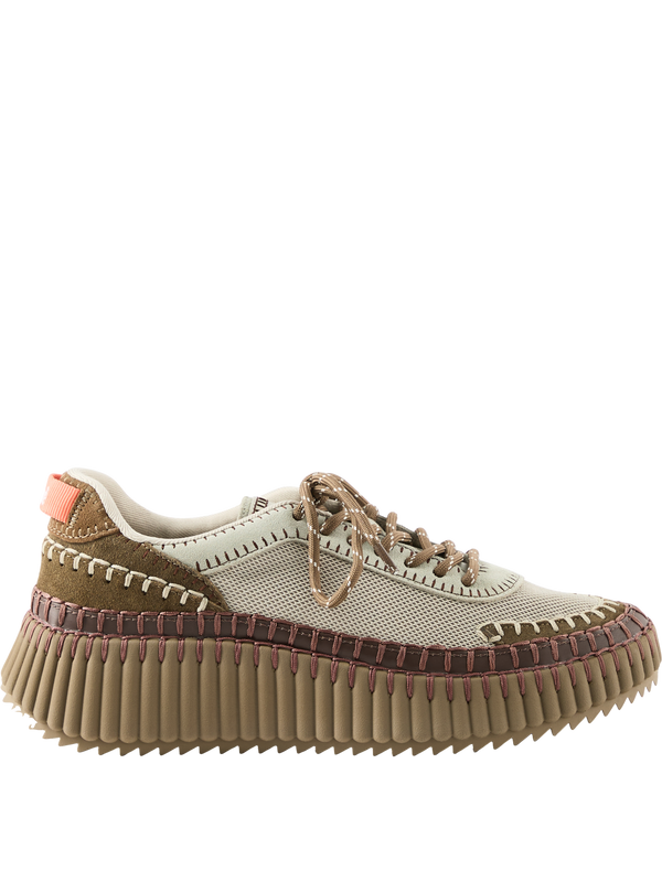 'Nama' trainers in army green