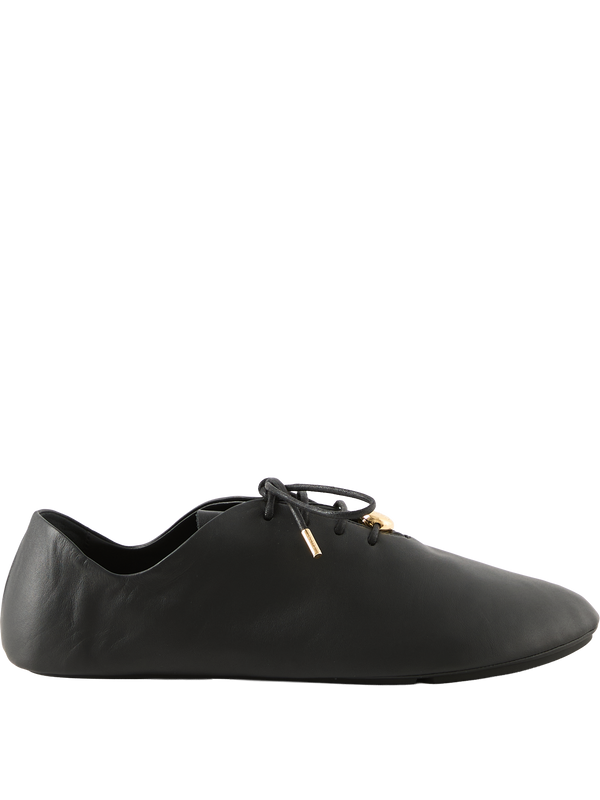 Schnürschuhe 'Pebble Soft Lace-Up' Schwarz