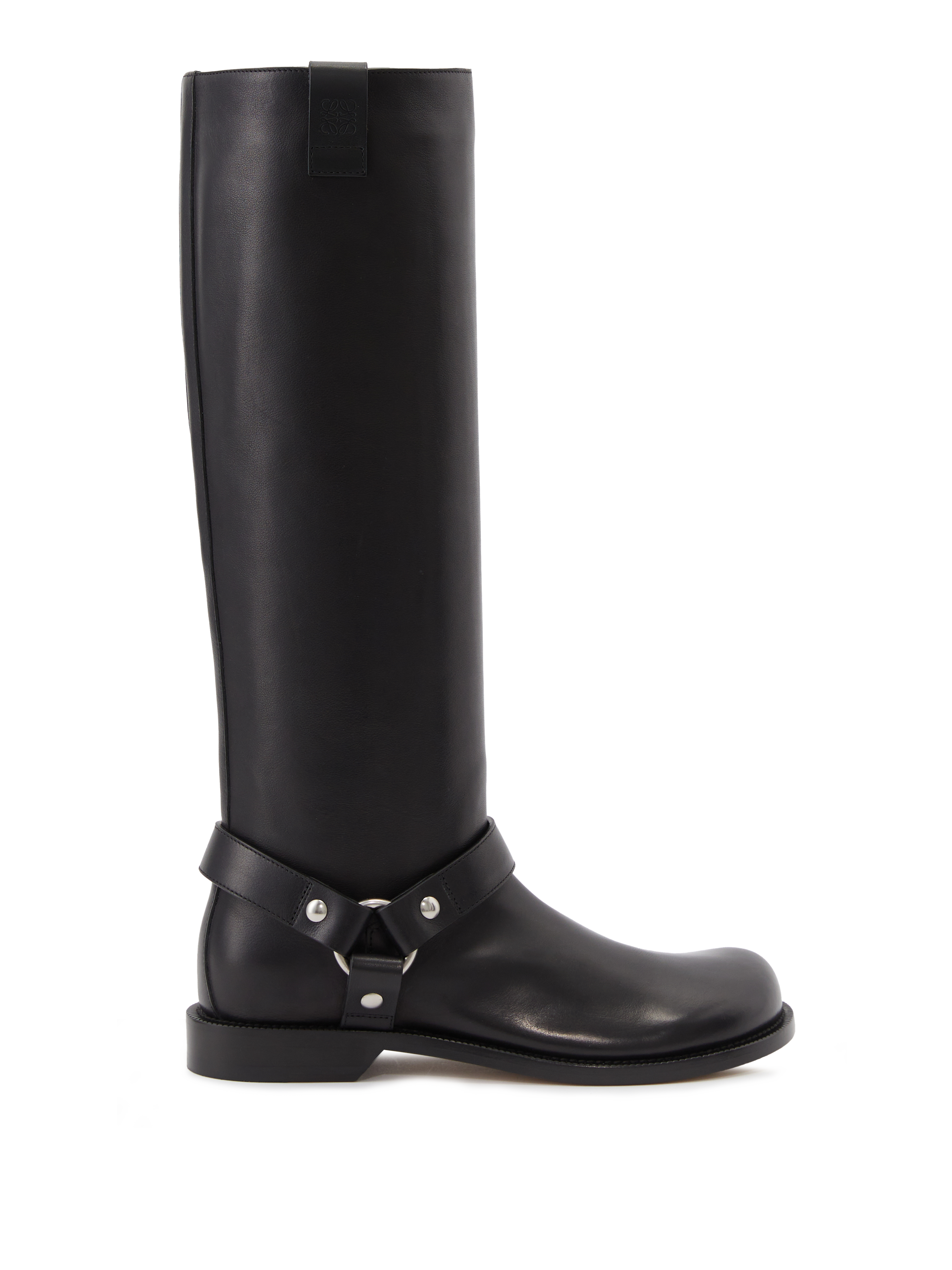 Lederstiefel 'Campo' Schwarz