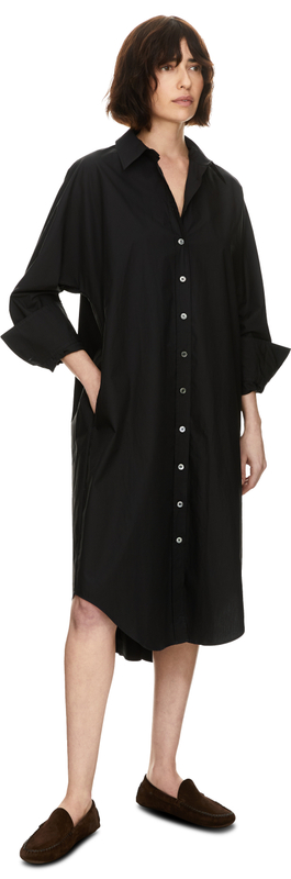 Midi dress 'The Poplin' black