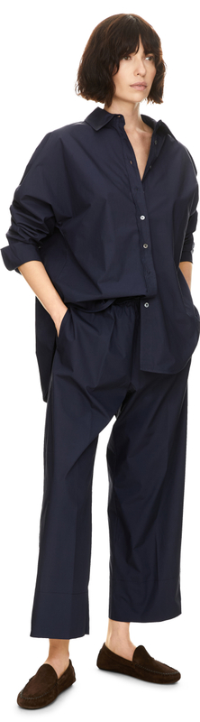 Hose 'The Summer Slack' Marineblau