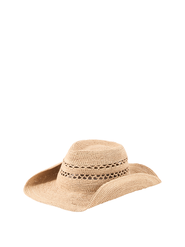 Cowboy hat 'Gwen Fedora' beige