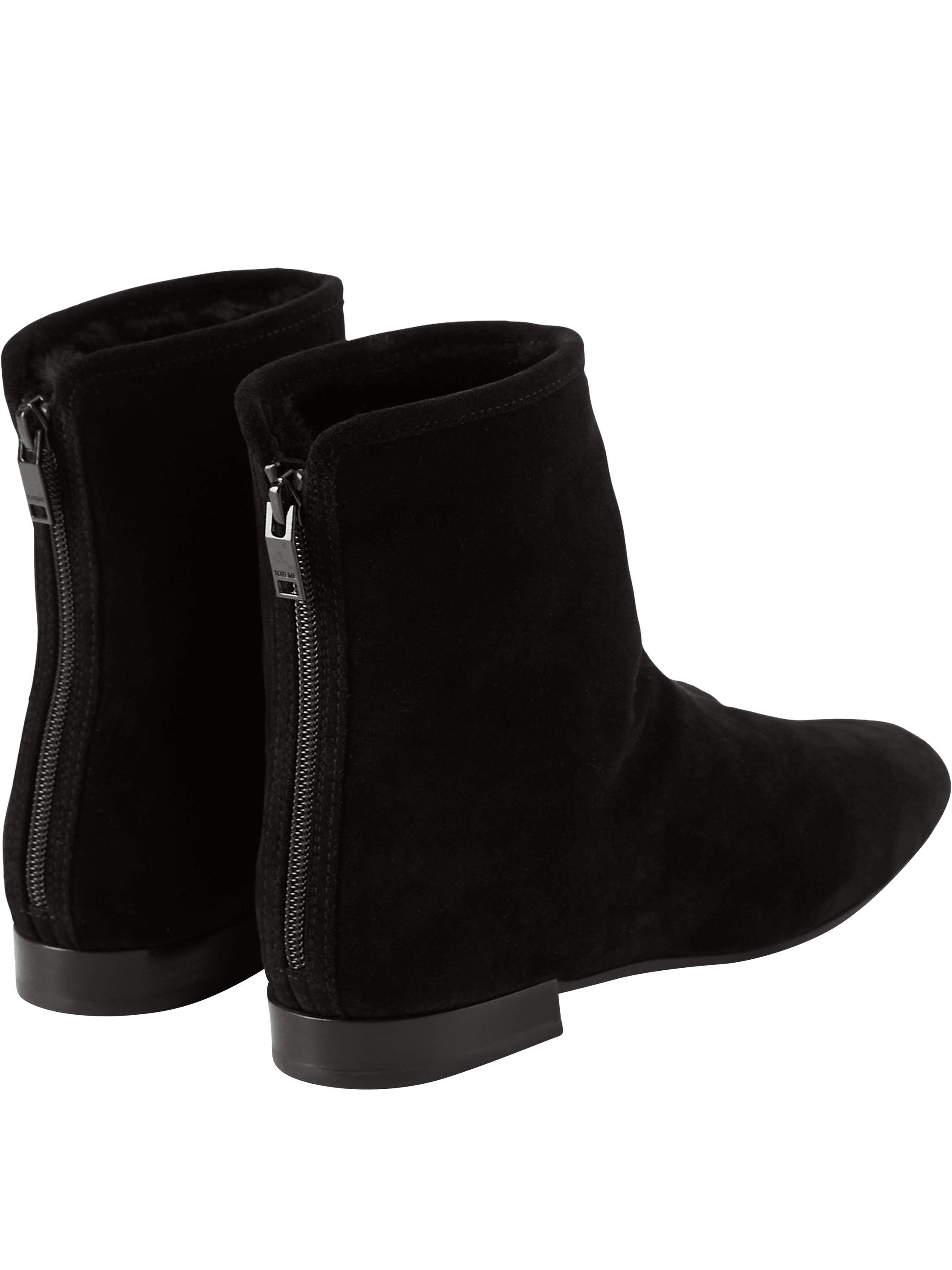TOTEME Black shearling boots, Detail view – UNGER.DE