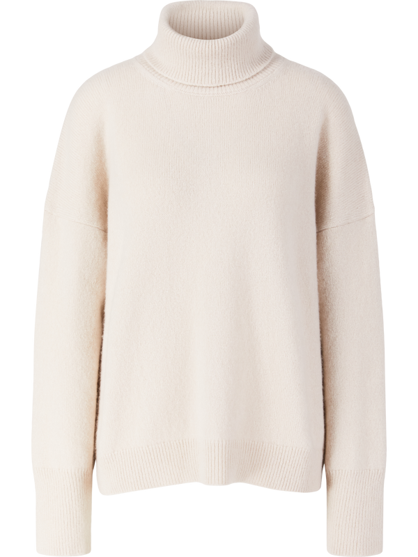 Oversize Cashmere-Seidenpullover 'Renton' Alabaster