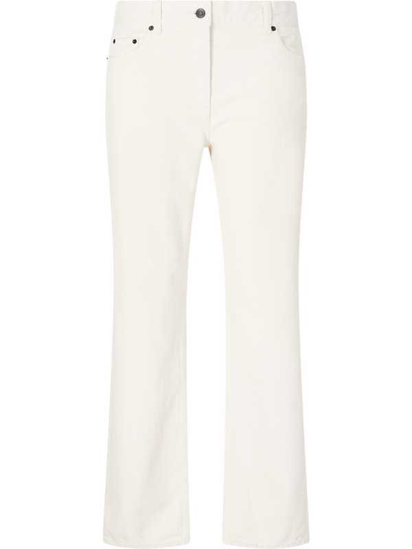 Straight-Leg Jeans 'Fargo' ecru