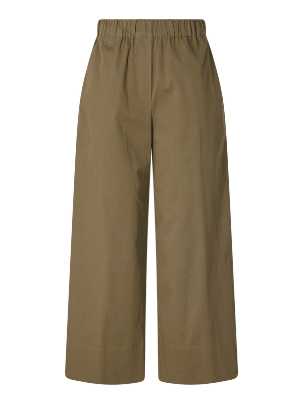 Cropped Hose 'Tamara' Khaki
