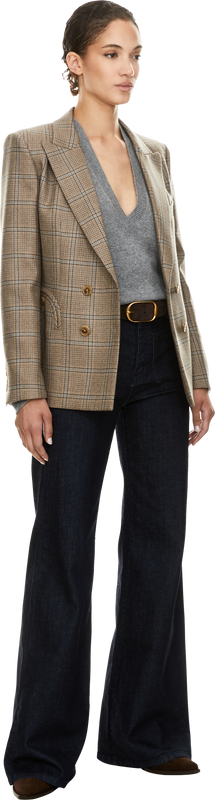 Cashmere-Pullover 'Feron' Grau