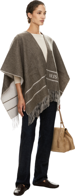 'Neris' Alabaster cashmere and silk jumper