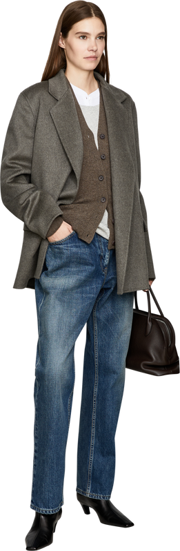 Jeans 'Dinni' Mittelblau