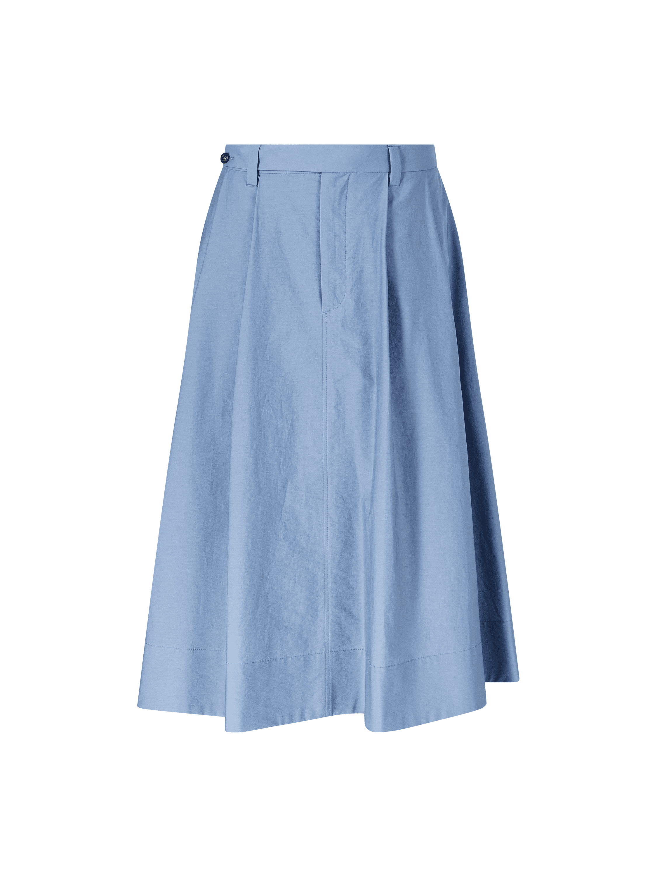 Midirock mit Monili Perlen Hellblau