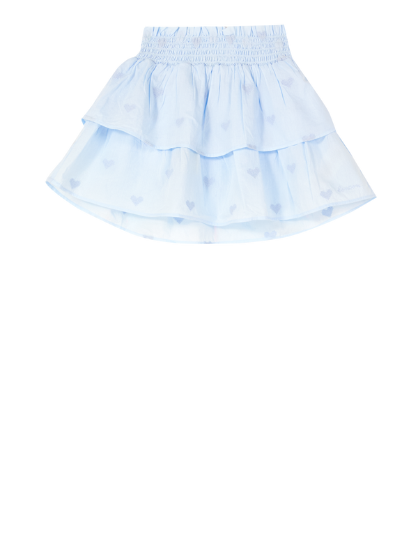 Skirt 'Bali' light blue