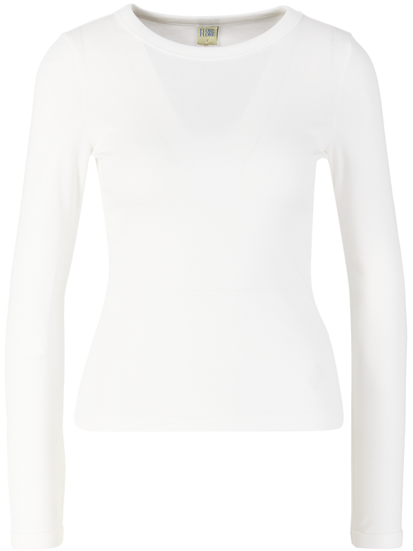 Langarmshirt 'Max Tee' Weiß