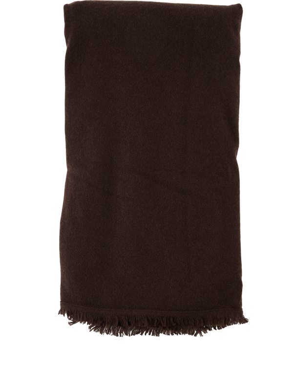 Cashmere-Schal 'The Travel' Espresso