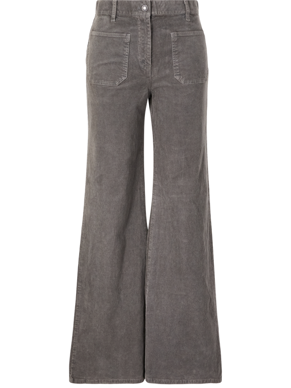 Boot-Cut Hose 'Florence' Grau
