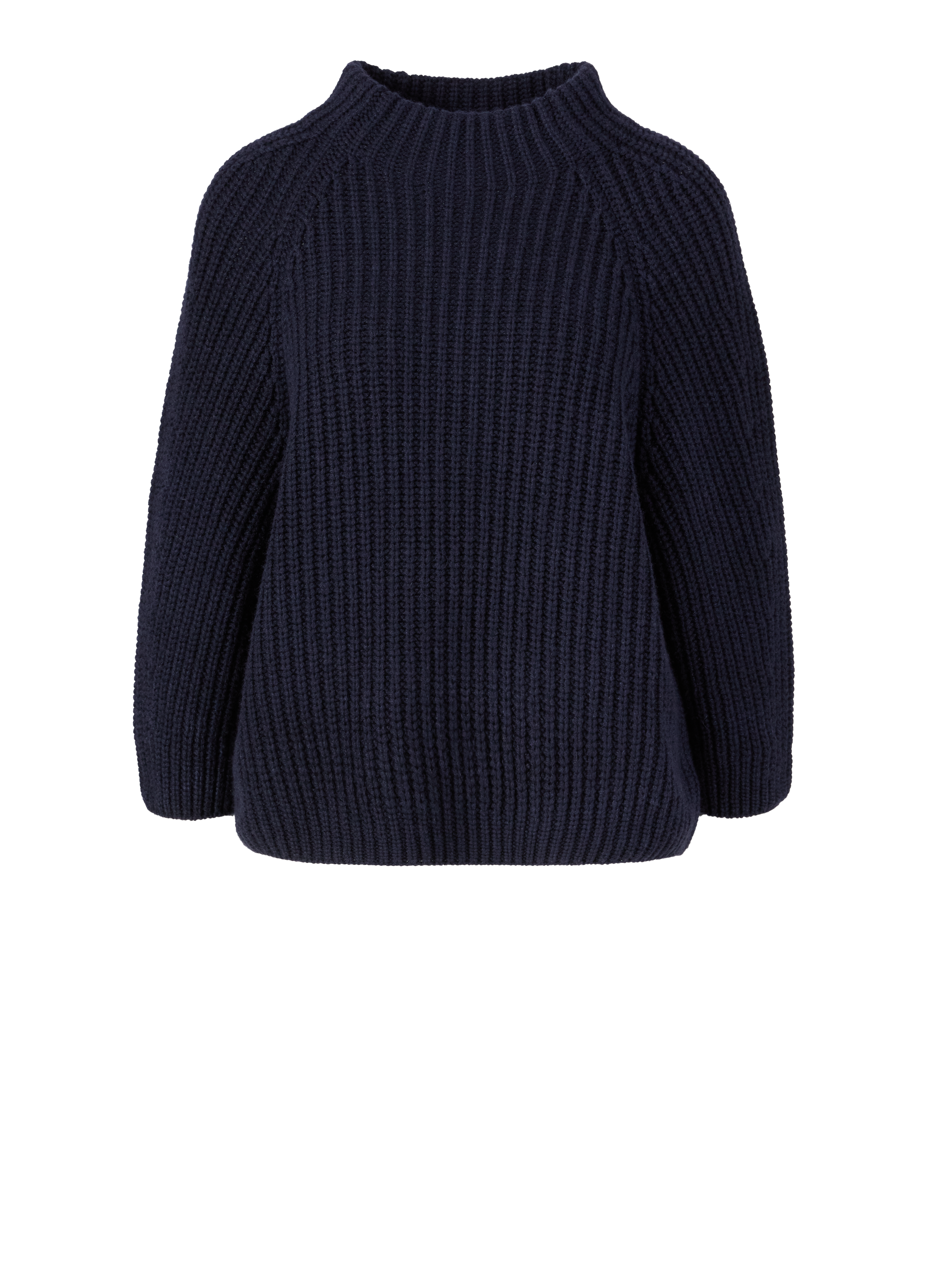 Cashmere-Rundhalspullover 'Fallou' Navy