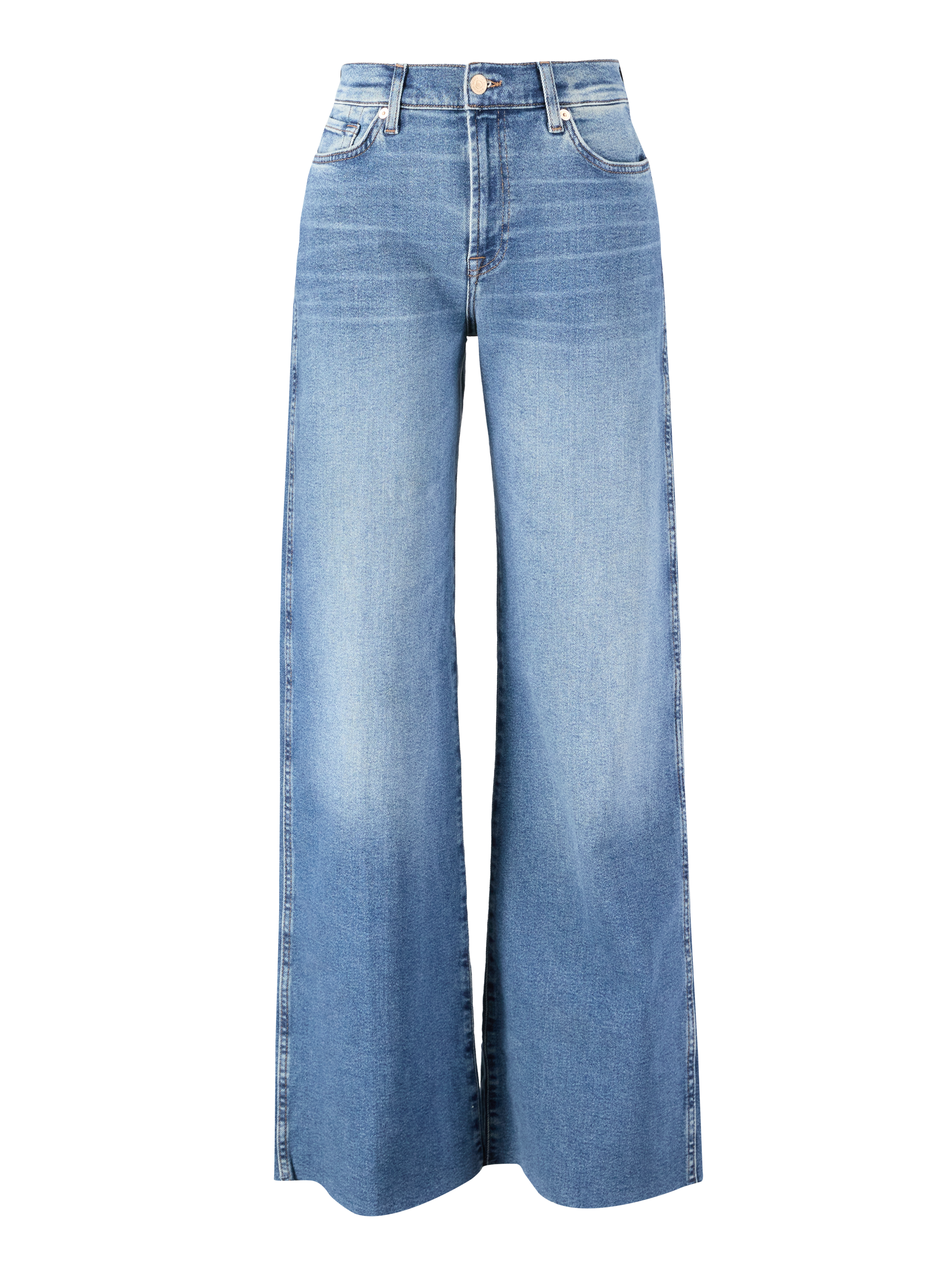 Wide-Leg-Jeans 'Lotta Luxe Vintage' Mittelblau