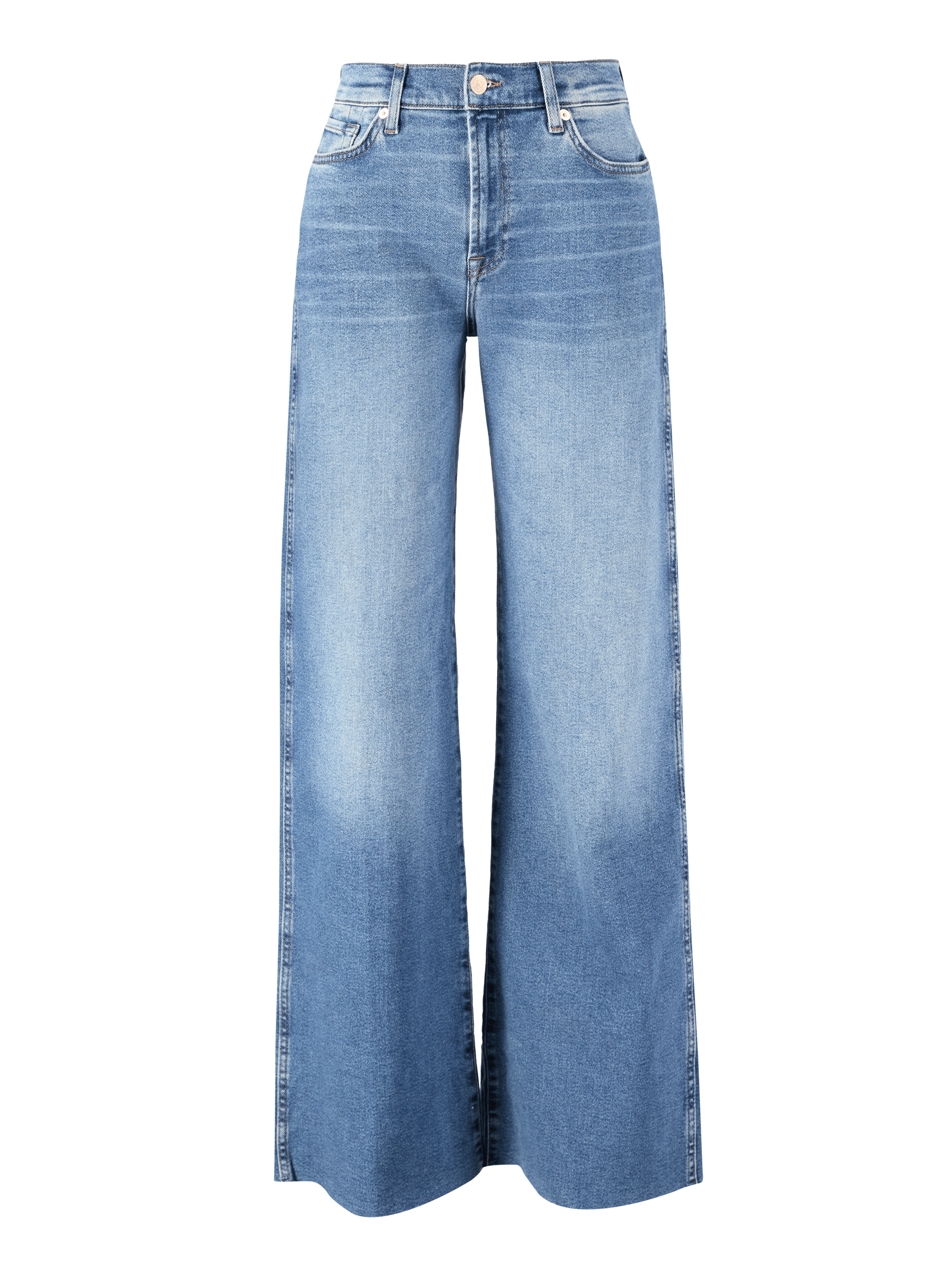 Wide-Leg-Jeans 'Lotta Luxe Vintage' Mittelblau