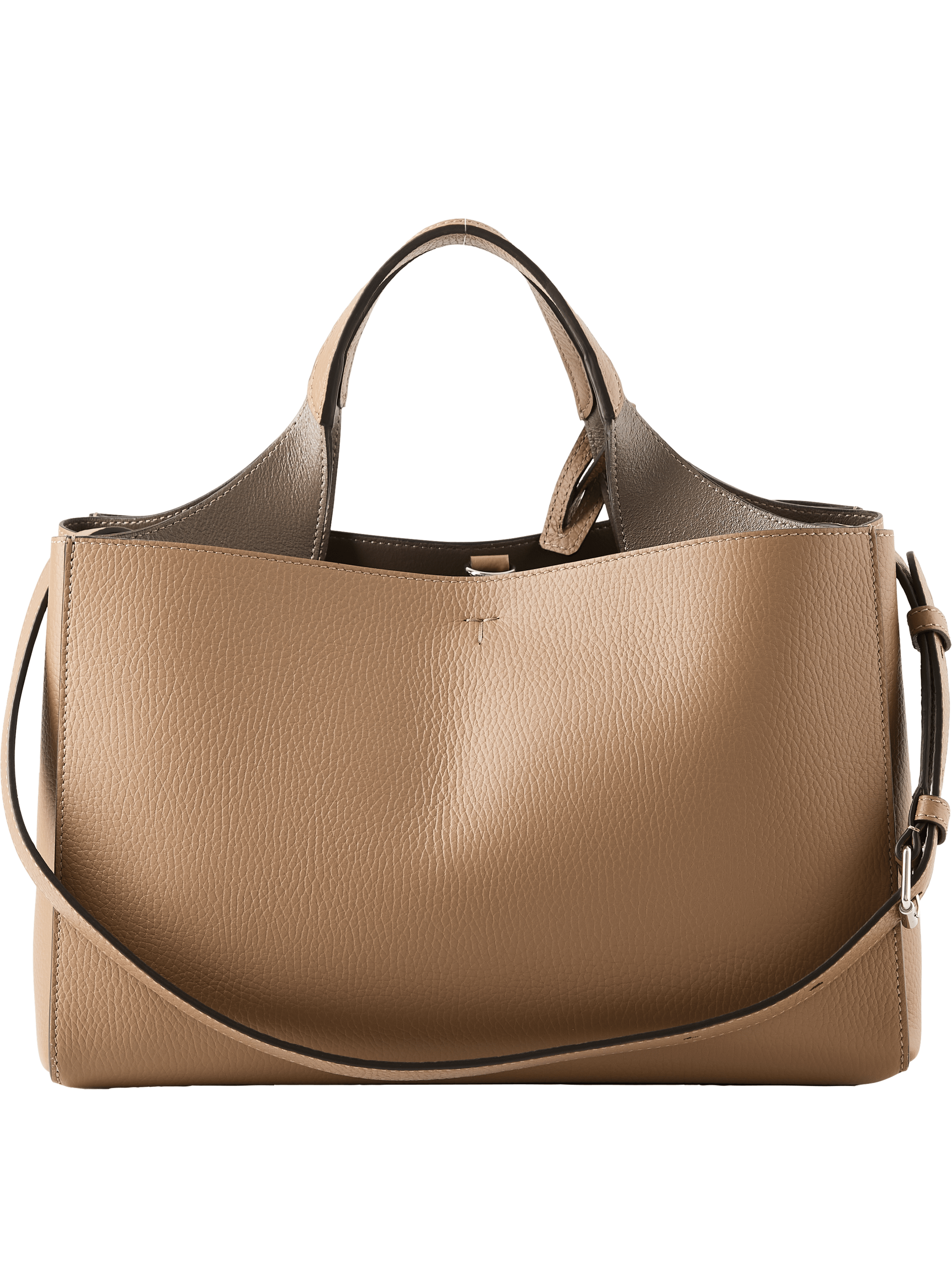 TOD'S Handtasche 'Apa Bag Small' Beige, Rückansicht – UNGER.DE