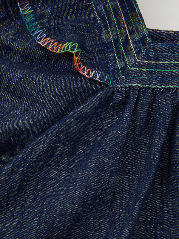 Denim Top 'Alight' Marineblau