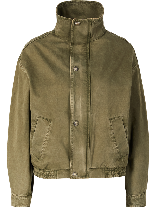 Oversized Blousonjacke 'Klaire' Olivgrün