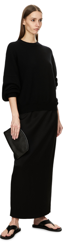 Cashmere-Pullover 'Margaux' Schwarz