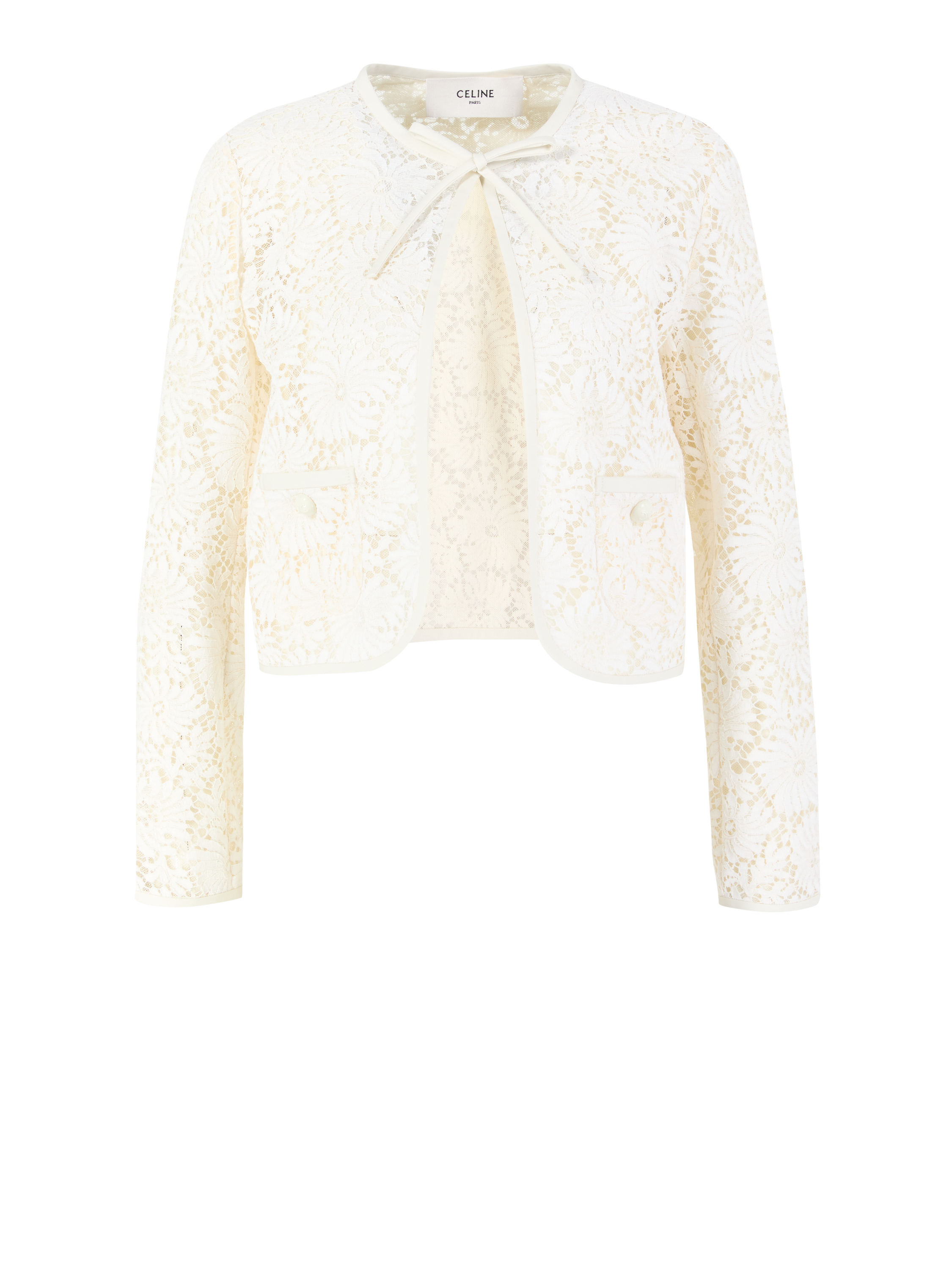 Verneuil Jacke mit Spitze Crème
