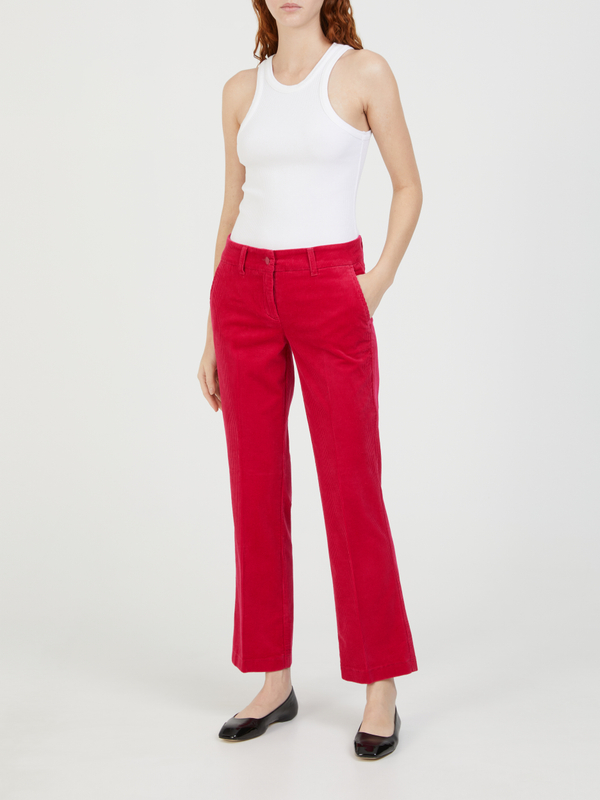 Stoffhose 'Farah Pocket' Rot