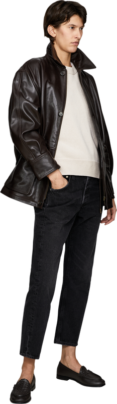 'Peria' Alabaster cashmere jumper