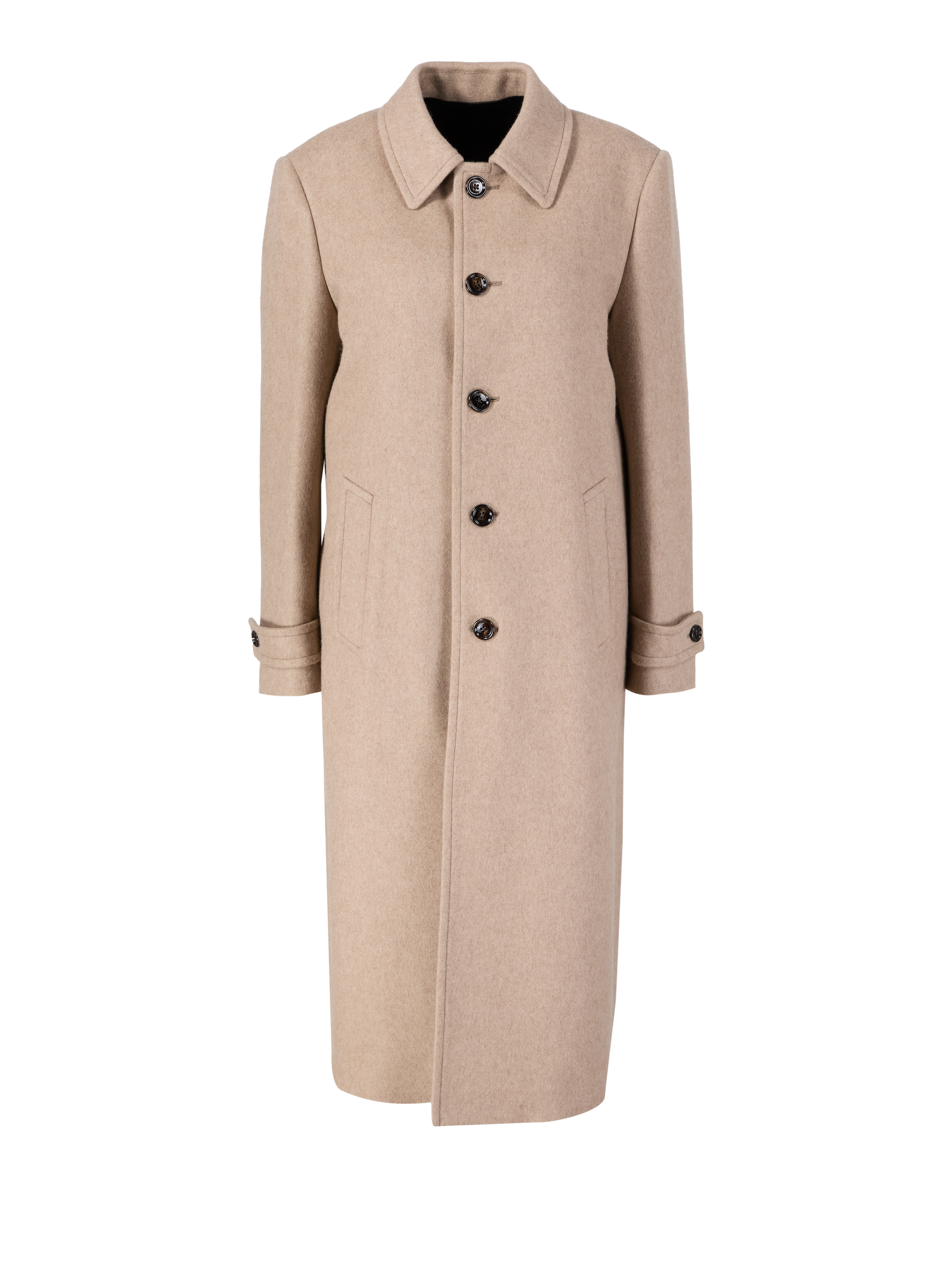 Cashmere-Mantel Beige