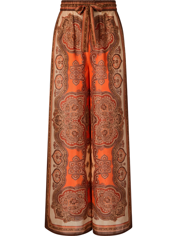 'Mahon' Multi Silk Trousers