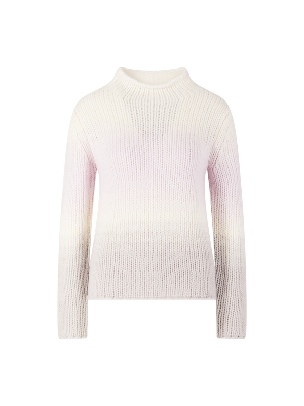'Jean Degradé' cashmere and silk jumper in Kitt/Rosé