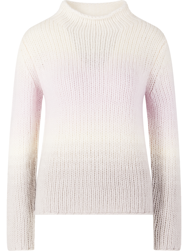 'Jean Degradé' cashmere and silk jumper in Kitt/Rosé