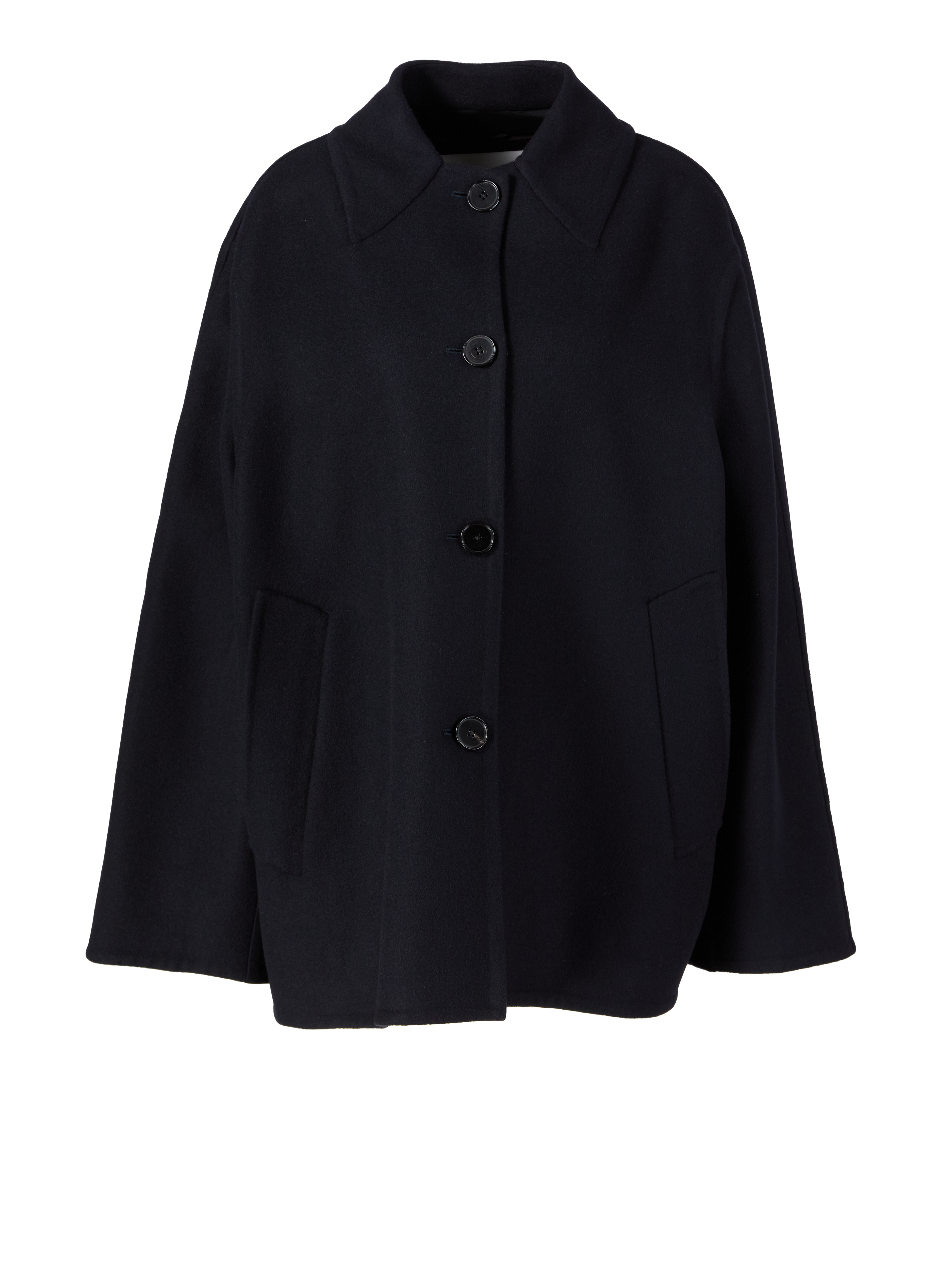 Cashmere-Jacke Marineblau 