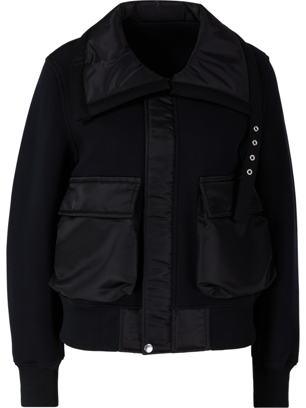 Blouson 'Sponge Sweat' Schwarz