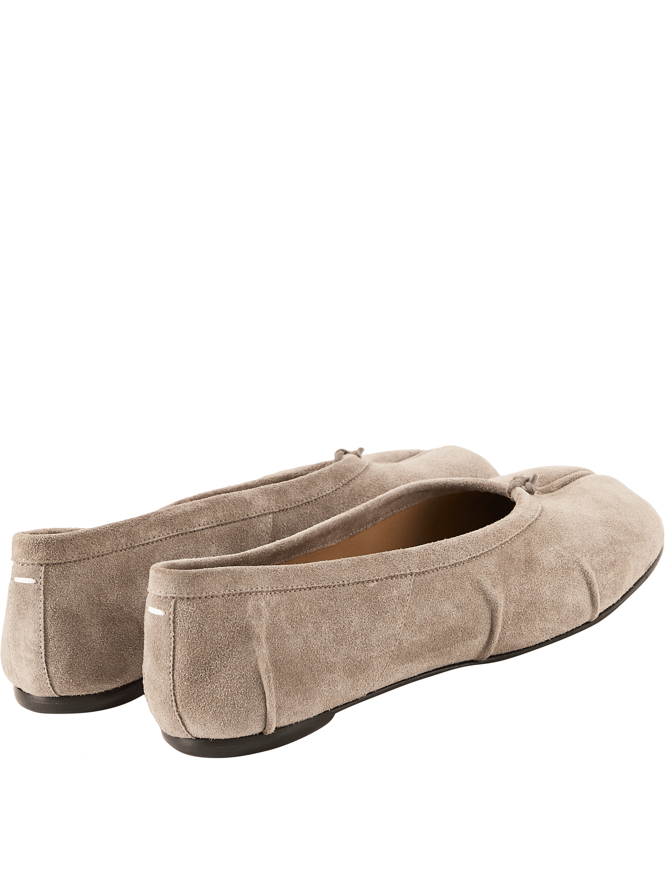 Maison Margiela 'Tabi' Ballerina Flats, Anthracite, Detail view – UNGER.DE