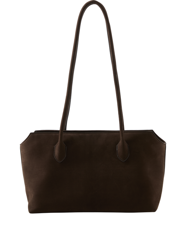 Schultertasche 'Terrasse' Dunkelbraun