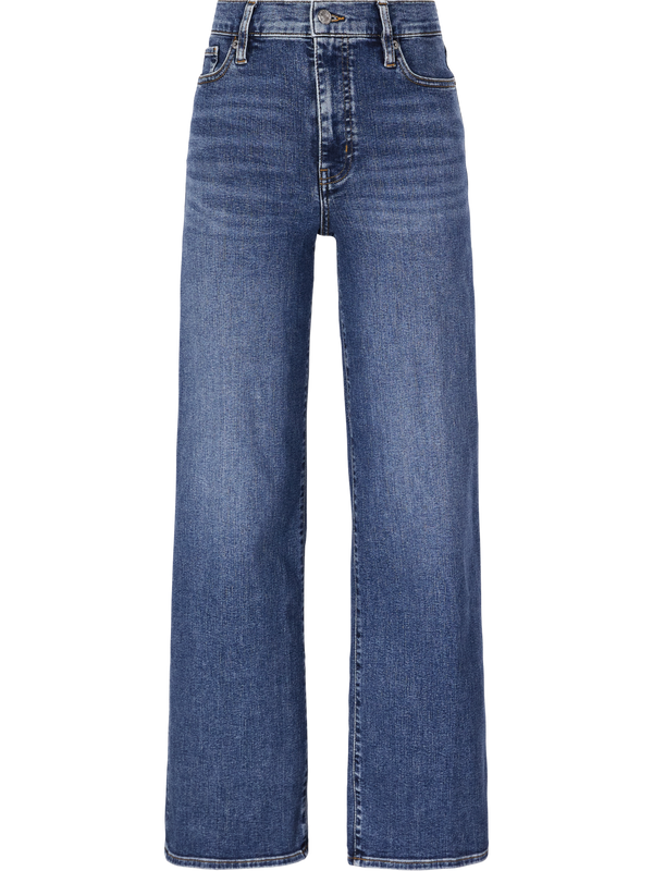 Straight-Leg Jeans 'Le Slim Palazzo' Blau
