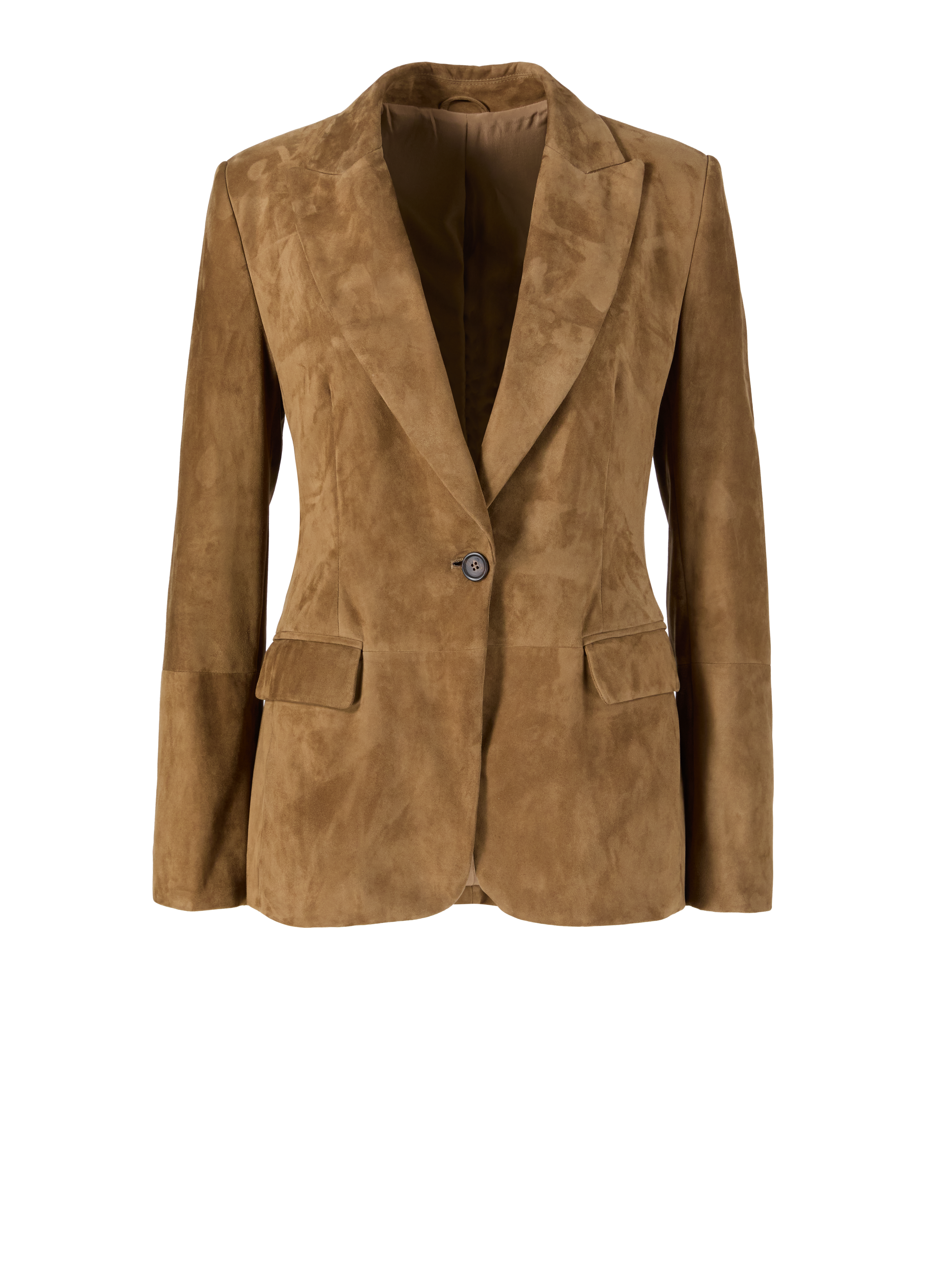 Brown velour blazer