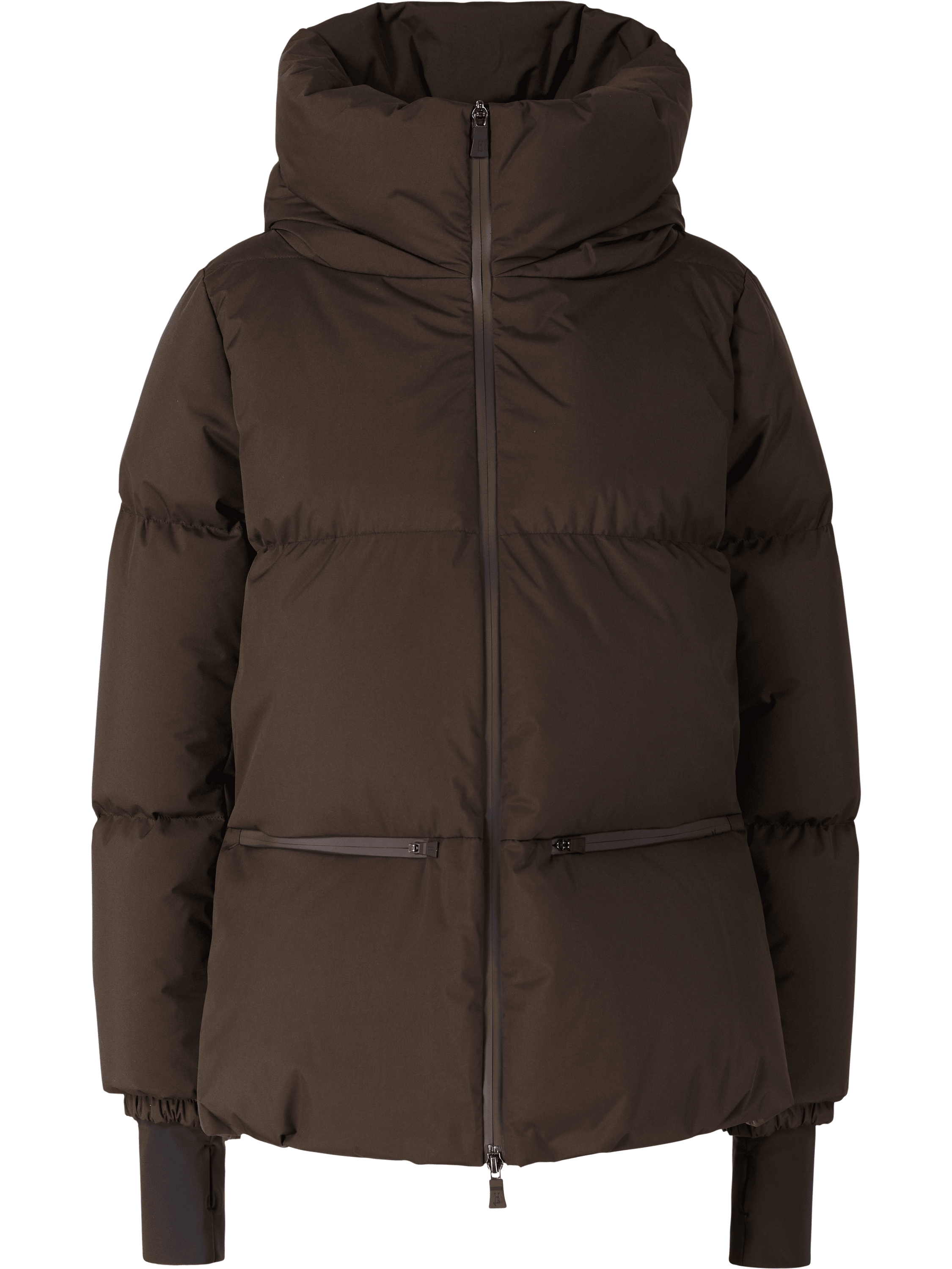 Herno Daunenjacke 'Laminar A Shape' Braun, Produktansicht – UNGER.DE