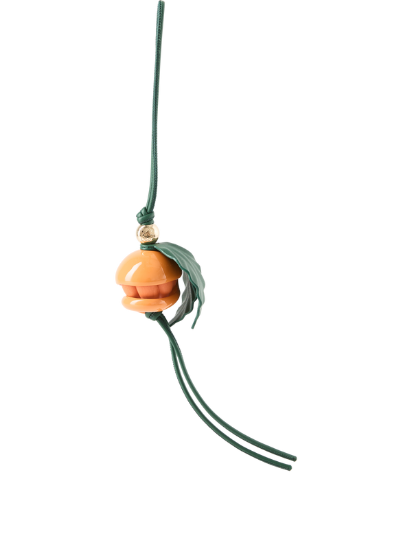 'Peeling Orange' Orange Pendant