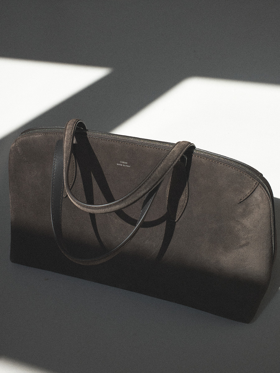 carried in suede