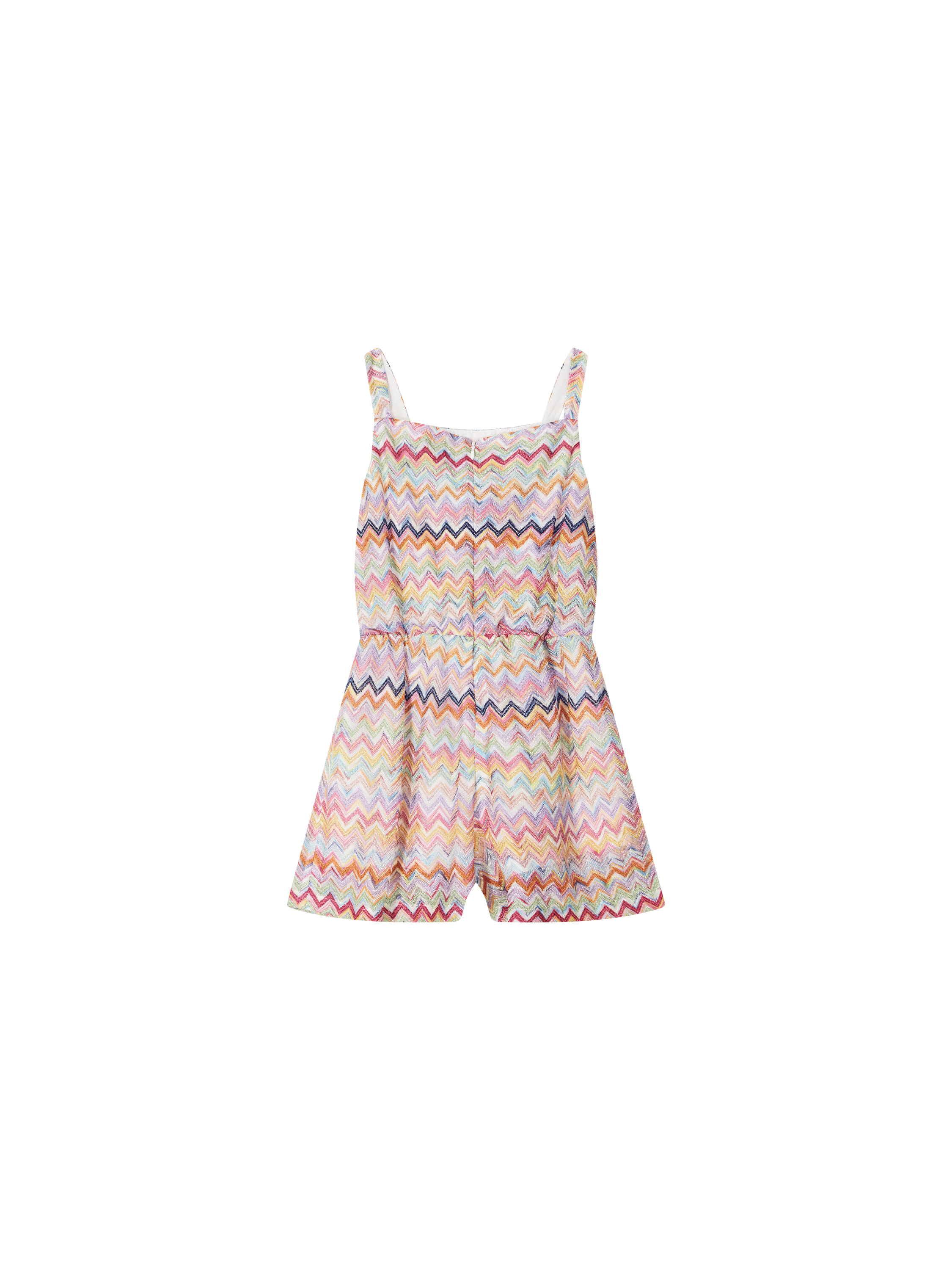 Missoni Kids Jumpsuit mit Zick-Zack-Muster Multi, Rückansicht – UNGER.DE