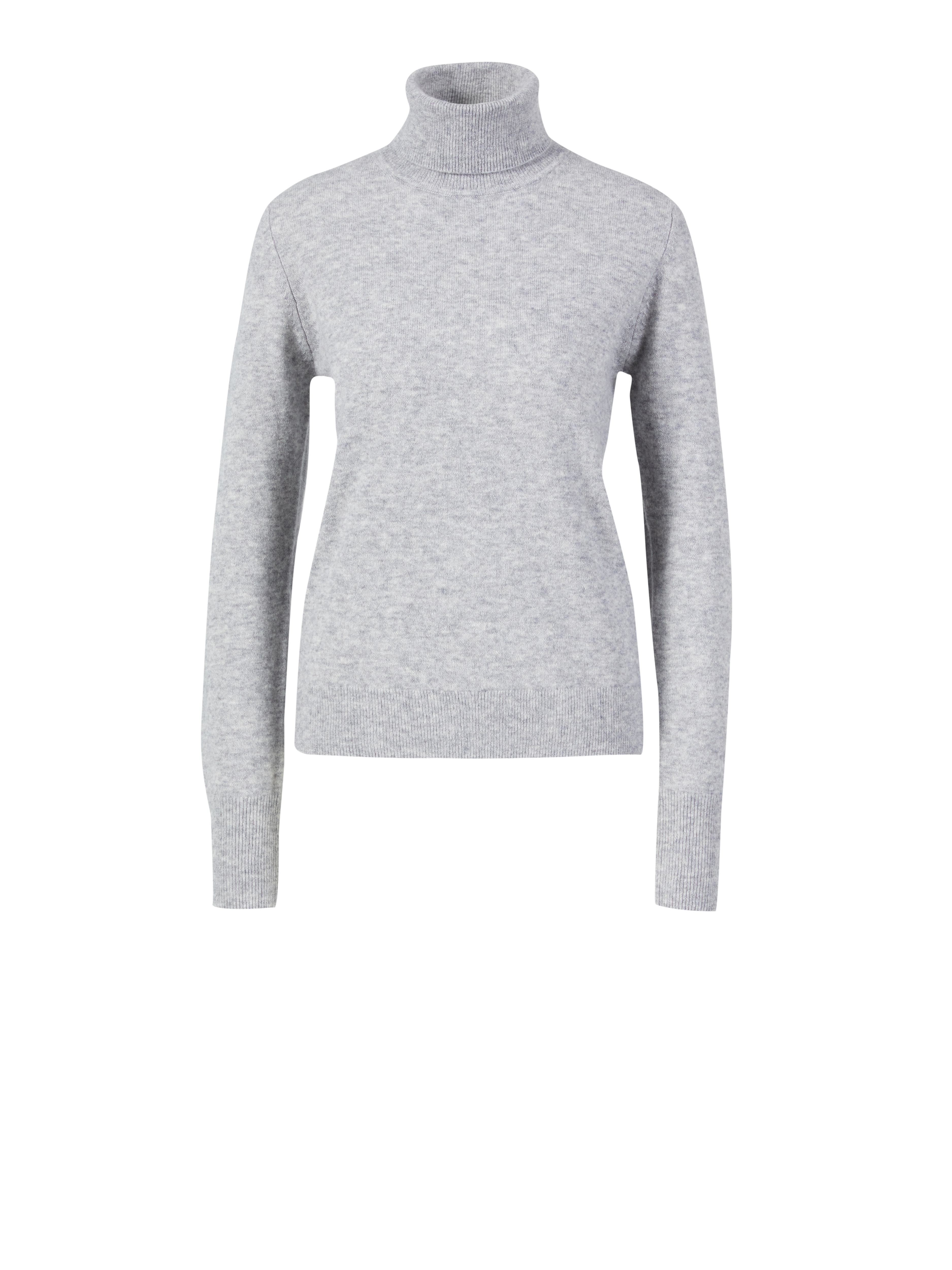 Cashmere-Seidenpullover 'Strand' Platin