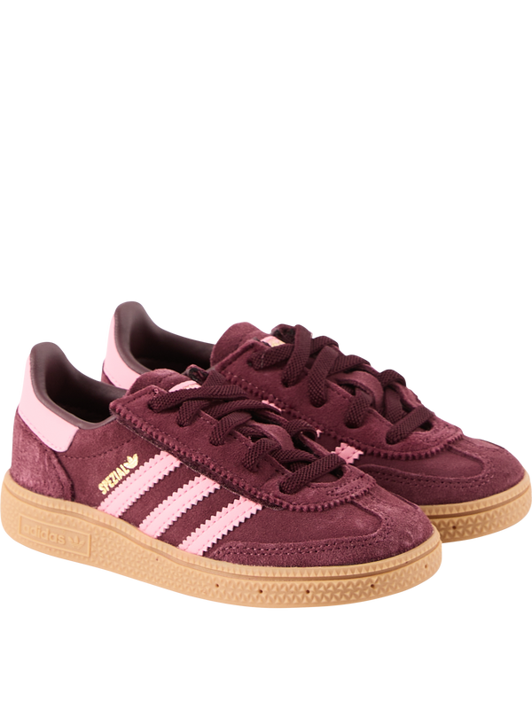 Sneaker 'Handball Spezial' Bordeaux/Pink