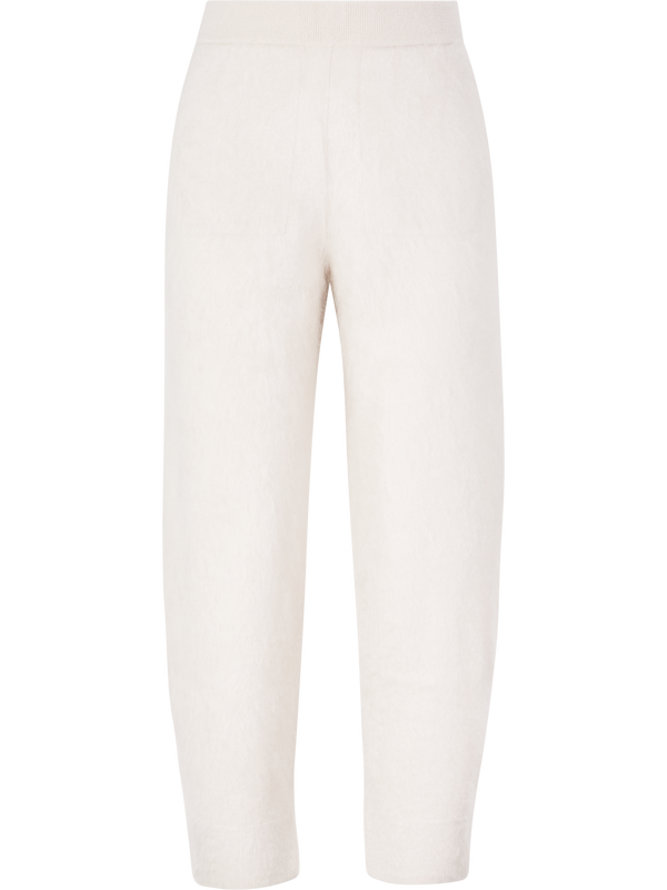 Cashmere-Hose 'Darbie Brushed' Alabaster