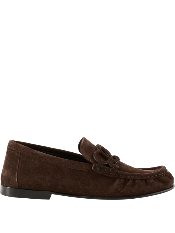 'Double L' Loafers – Dark Brown