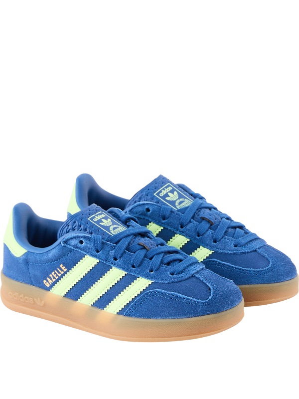 Sneaker 'Gazelle Indoor' Blau/Grün