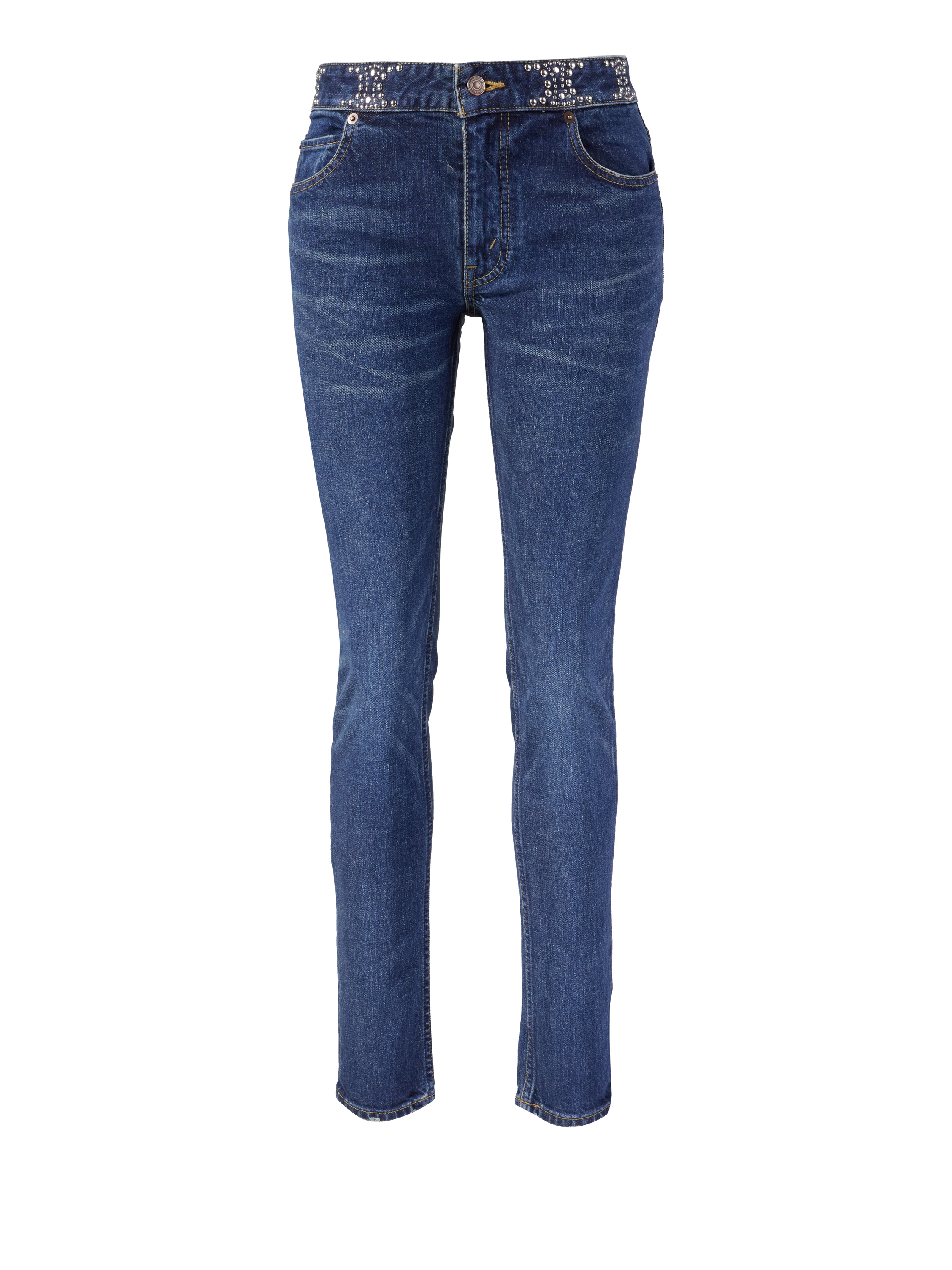 Slim-Fit Jeans Dunkelblau