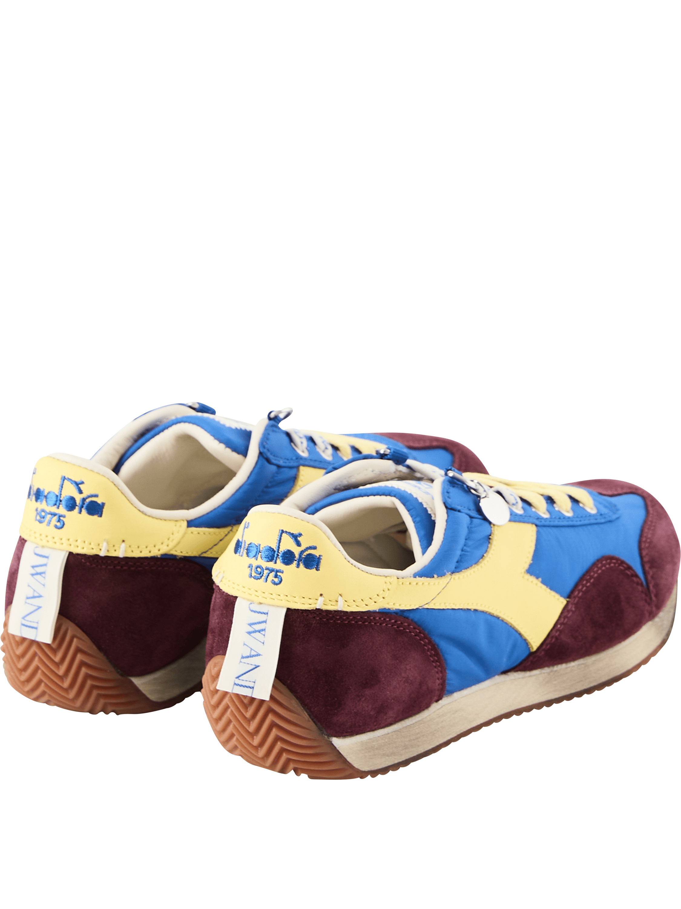 JW Anderson 'JW Anderson x Diadora Equipe' trainers – blue, Detail view – UNGER.DE